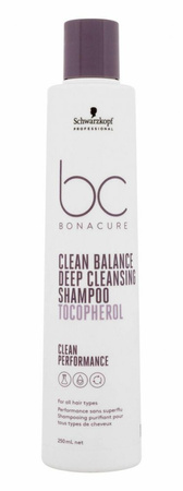 Szampon głęboko oczyszczający Schwarzkopf Balance 250ml Do włosów